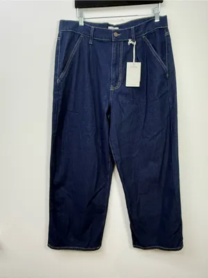 Oliver Logan Dark Blue Wide-Leg Women’s Jeans size 29 thumbnail 3