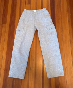 Aritzia dark gray cargo sweatpants thumbnail 1