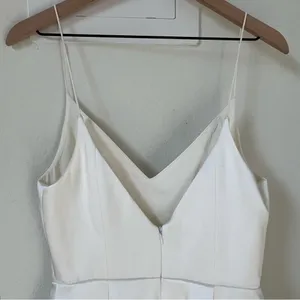 NWT Reformation Icelynn Satin Bridal Maxi Wedding Dress in Ivory thumbnail 7