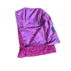 Retrofete Heather Hot Pink Sequin Mini Strapless Party Cocktail Dress thumbnail 7