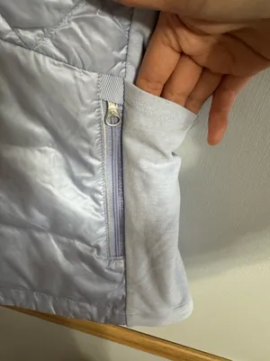 Lululemon Athletica Pastel Light Blue Down For A Run Vest Size 6 thumbnail 7