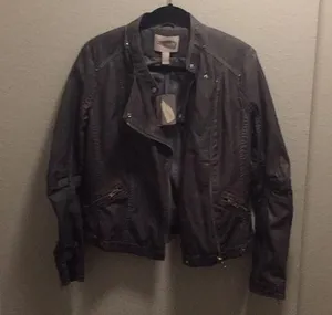 NWT Forever 21 faux leather jacket. thumbnail 1
