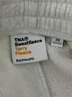Aritzia Tna Sweatfleece Terry Fleece Joggers in Gray thumbnail 5
