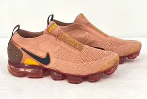 Nike Air VaporMax Moc 2 Terra Blush Flyknit Slip On Running Shoes Women's 8 thumbnail 1