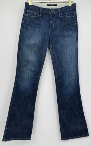 Joes Jeans Womens 28 Muse Bootcut Flare Mid Rise Thompson Wash Stretch Denim thumbnail 1