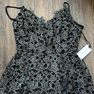 ASTR THE LABEL METALLIC DRESS thumbnail 2