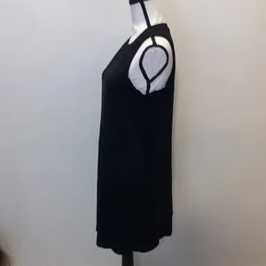 Old Navy black sleeveless knee length dress thumbnail 4