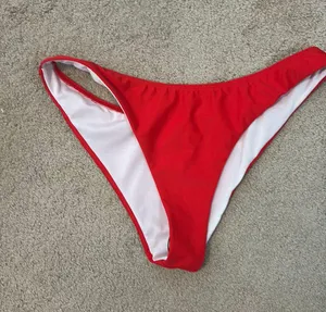 Red Shein Bikini Bottom  thumbnail 1
