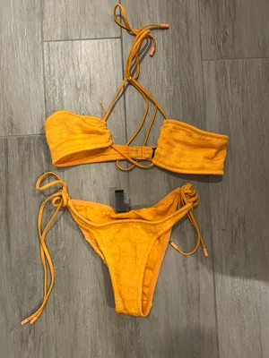 Triangl Swimwear Orange Bikini thumbnail 2
