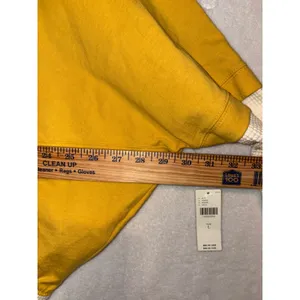 Daily Practice Anthropologie Coin Toss Floral Cropped‎ Thermal Sleeve sweatshirt thumbnail 9
