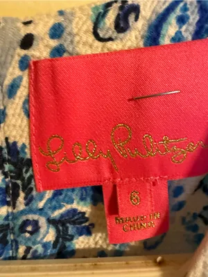 lilly pulitzer size 6 dress excellent condition thumbnail 3