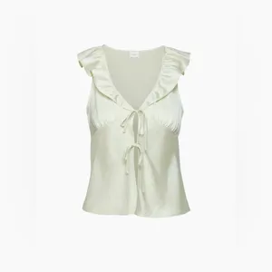 Aritzia Wilfred Tonka Satin Blouse thumbnail 4
