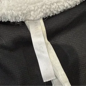 Fabletics Larissa Sherpa Fleece Zip Up Jacket Women’s Small White/Black Cozycore thumbnail 11