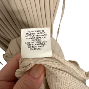 DISSH Beige Ribbed Knit Midi Dress Size L thumbnail 8