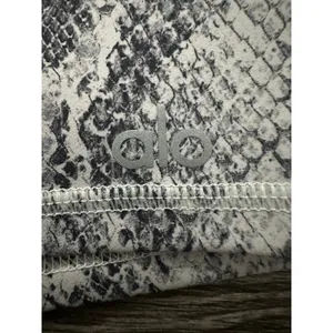 Alo Yoga snakeskin vapor biker shorts thumbnail 6