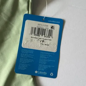 Columbia Boundless Trek Support‎ Tank Womens Small Green AL9322 Omni-Wick NWT thumbnail 5