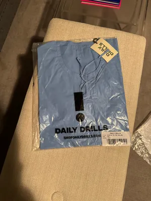 Daily Drills Poplin Tie Top Malibu thumbnail 3