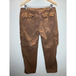 FRAME Cargo Pants Women 31 Washed Latte Straight Leg Utility RUSPT586 thumbnail 5