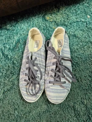 Vans Striped Lace Up Sneakers 6.5 thumbnail 5
