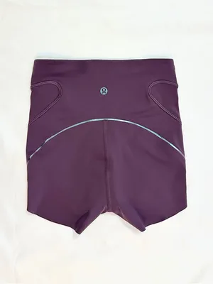 Lululemon Nulux Tight-Fit High-Rise Track Short 2.5" - Arctic Plum - 0 thumbnail 11