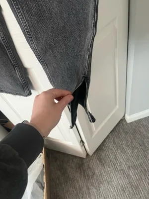 Abercrombie Jeans Curve Love 90s Straight High-Rise Ultra thumbnail 5