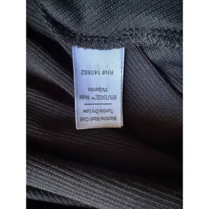 Marine Layer Lexi Rib Fit & Flare Midi Dress Black Medium NWT thumbnail 13