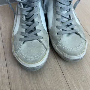 Golden Goose Women's Slide High Top Sneakers in White thumbnail 7