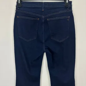 Madewell The Curvy Stretch Flare Jean Rinse Wash Dark Blue High Rise US 28 NWT thumbnail 11
