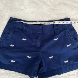 Vineyard Vines navy shorts embroidered whales 2 thumbnail 3