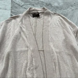 Free Press Oatmeal Tie Long Cardigan Size‎ Medium M thumbnail 3