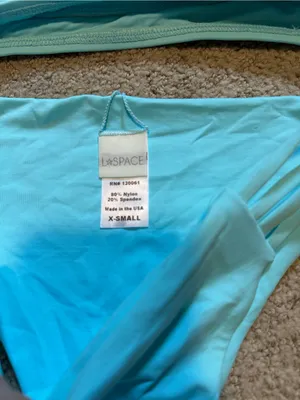 NWOT L*Space Jamie Low Down bikini set extra small thumbnail 3
