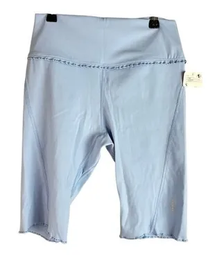 NWT FP Movement‎ Heart Rate High Rise Bike Shorts Blue Small Ruffle Girlcore thumbnail 1