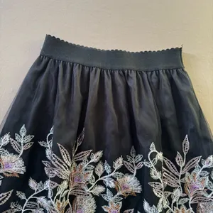 Magic Sheer Floral Embroidered Midi Skirt thumbnail 5