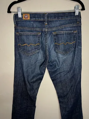Red Engine Garnet‎ Vintage Bootcut Flare Denim Jeans thumbnail 8