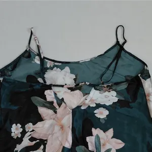 90s Revival Y2K Womens Cami Tank Top Size Large Floral Fairycore Babydoll Boho thumbnail 6