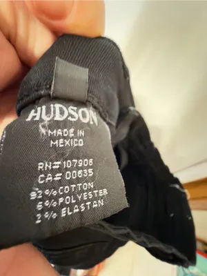 Hudson Midrise Lydia Super Skinny Dark Washed Jeans size 25 thumbnail 12