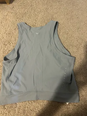 Lululemon Light Blue/gray Women's Sleeveless Tank Top thumbnail 6
