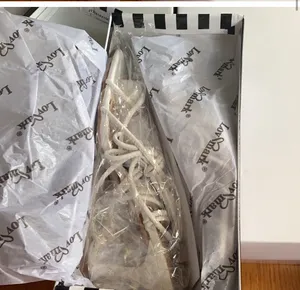 Lovemarks White Lace Up Heels thumbnail 2