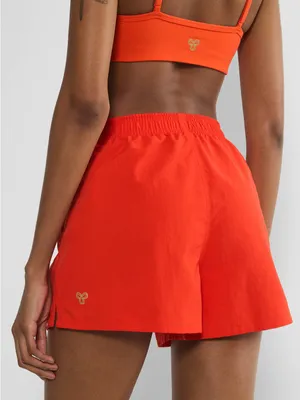 Aritzia Golden Baywatch Water-repellent Drawcord shorts Poppy Red thumbnail 7
