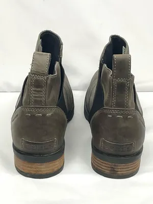 SOREL Emelie Chelsea Boots Olive/Brown Ankle Boot Sz 9.5 Waterproof Leather thumbnail 5