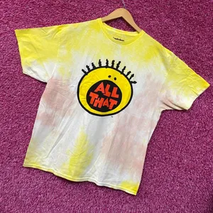 Nickelodeon Tie dye All that Tv Show Promo tie dye Tshirt size extra large thumbnail 3