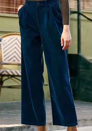 RIHOAS The High Waisted Pleated Wide Leg Pants L 13 thumbnail 2