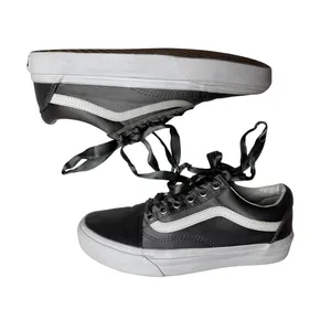 Vans Old Skool Satin Lux Gray Sneakers Women's Size 6.5 thumbnail 4
