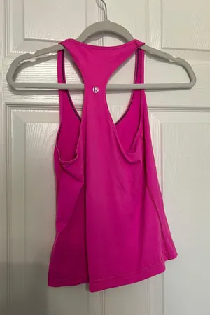 Lululemon Sonic Pink Crop Top thumbnail 3