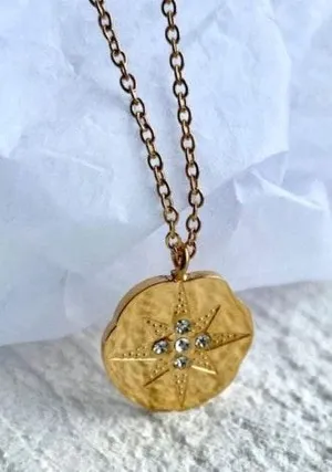 Starburst Pendant Gold thumbnail 5