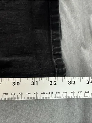 GUESS Starlet Straight Jeans Women’s 27 Black Stretch Denim Mid Rise thumbnail 11