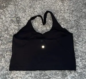 Lululemon Black Align Halter Tank Size 14 thumbnail 3