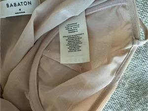 Aritzia Babaton Ruched Mesh Cami Top in Blush Pink thumbnail 5