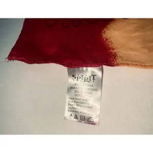 Spirit Halloween Bandana Adult Costume Accessory Tie Dye Heart Cotton 20.5 X 19" thumbnail 2