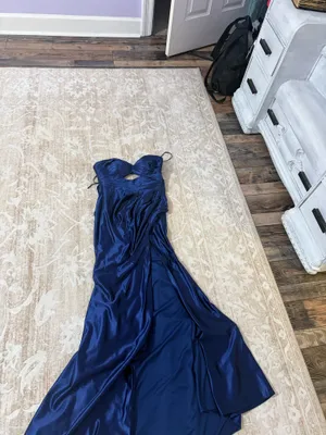 stacees prom dress Blue Size 0 thumbnail 3
